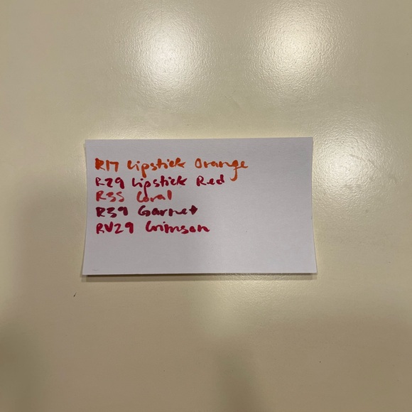 Copic Sketch Marker Set of 5 in Red - Picture 3 of 3